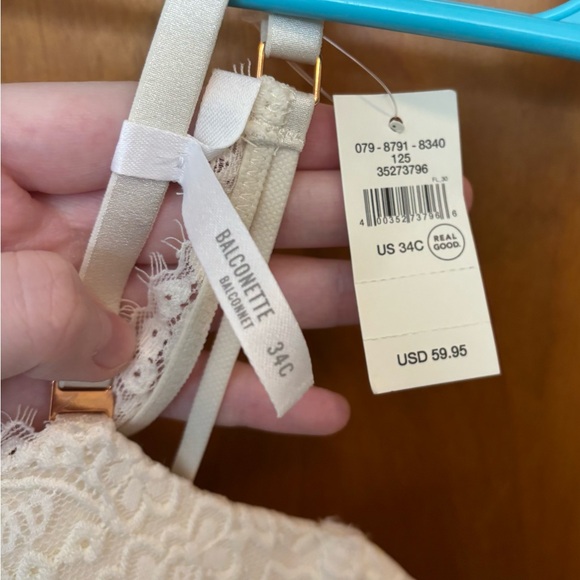 Aerie White Balconette Bra - Picture 2 of 6
